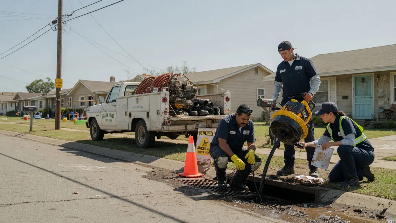 Drain Cleaning in Thackerville, OK near me